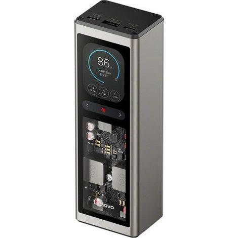 Batterie externe Lenovo 140 W, 20 000 mAh, 2 ports USB-C, 1 port USB-A (1/3)