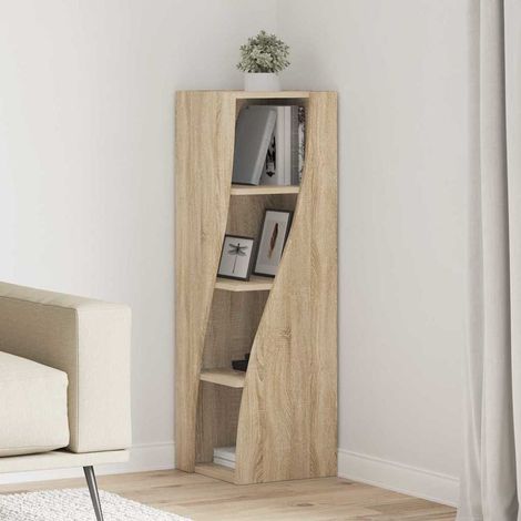 Eckschrank Sonoma-Eiche 32x32x102cm Holzwerkstoff (1/5)