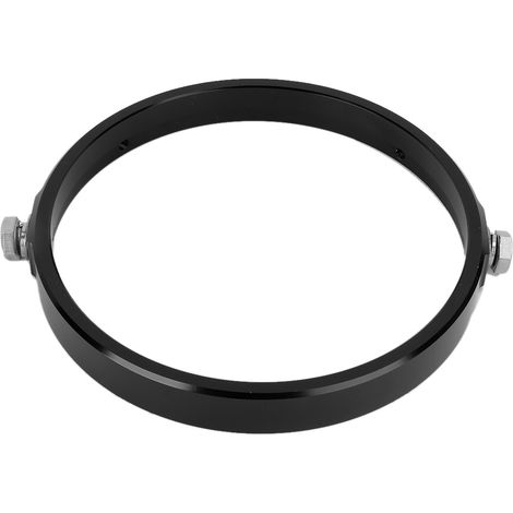 Support de phare rond universel en alliage d'aluminium 7 pouces pour conversion voiture/moto, noir (1/4)