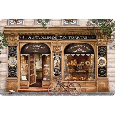 Set de Table Vintage Bakery Traditionnel en Polypropylène Ça et Là - 30 x 45 cm - PANGIVO (1/3)