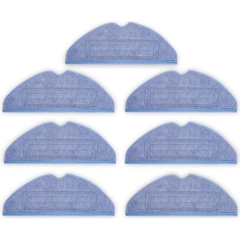 Set di 7 panni di ricambio per mocio per aspirapolvere Roborock S8/S7/S7 Plus/S7 MaxV/S7 MaxV Plus/S7 MaxV Ultra/S7 Pro Ultra, accessori in panno in microfibra