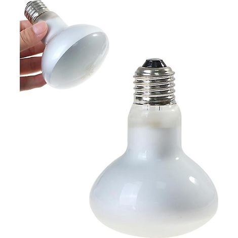 2er-Pack UVA-Lampen für Reptilien, Wärmelampen für Schildkröten und Echsen, Temperaturregelung, weiches Licht (75 W) (1/4)