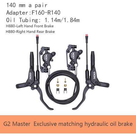 Freins à disque hydrauliques XD-H800/XD-H880, adaptés aux scooters électriques et aux vélos électriques, compatibles avec KuKirin G2/G2MAX/G3PRO/G4/G5.