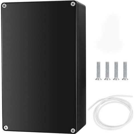 IP65 Waterproof Junction Box – 200x120x75mm – Corrosion-resistant ABS Plastic – For outdoor electrical installations (1/5)