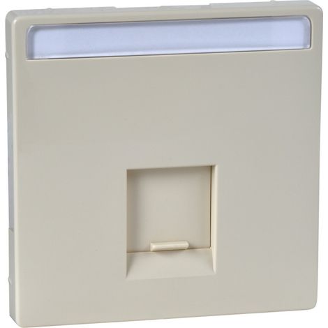 Enjoliveur pour prise RJ45 simple Artec sable (MTN466444)