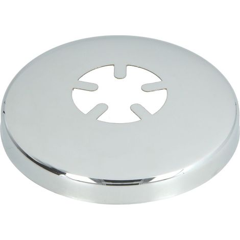 Rosace coulissante, laiton chromé 61 x 22 x 10 mm