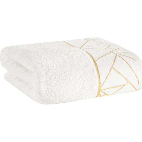 Telo da bagno Cleo color crema 50x90 cm (1/5)