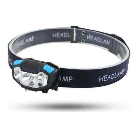 Lampe frontale à LED, phare de travail à LED , lampe frontale à capteur de mouvement Lampe de travail étanche rechargeable par USB, 4 modes d'éclairage Phares (1/5)