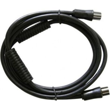 FPLUS conex.tv m/h 1.5m.negro con filtro , CABLE PARA TV CON FILTRO