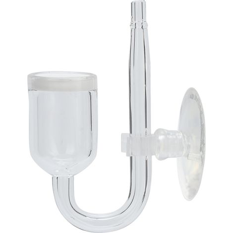 CO2-Diffusor für 6x3 cm Klarglasaquarien mit Saugnapf