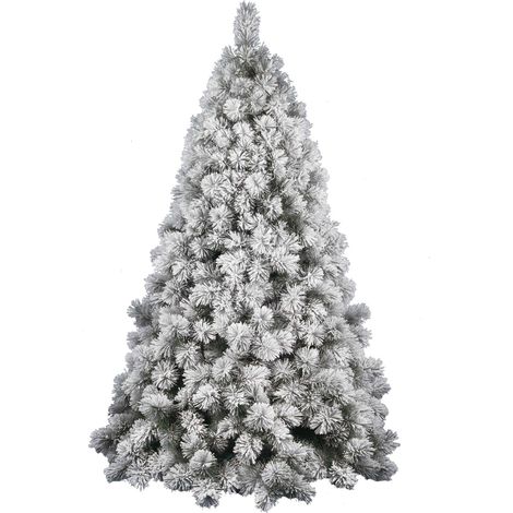 ARPIMEX Albero di Natale Pino Everest H 210 Cm D 137 Cm Tips 975 Innevato Hook Innesto