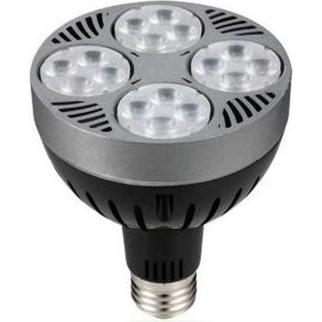 Trade Shop - LAMPE BIRNE PAR30 E27 36 WATT 24 LED STRAHLER KALTES LICHT P30-1 SPOT - (1/2)