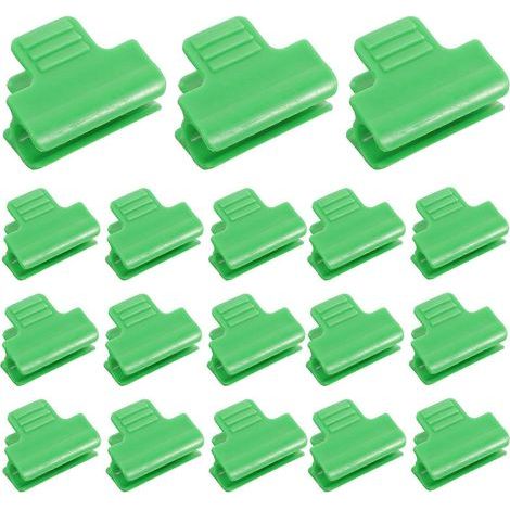 50 Kabelbinder aus Kunststoff, 11 mm, für Gewächshäuser, Rohre, Planen, Unterstände, Bannerrahmen (Grün) – 4,00 x 3,50 x 2,00 cm – Grün (1/4)