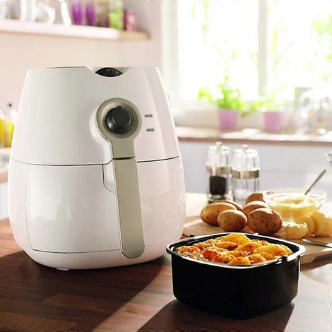 Plaque de cuisson antiadhésive pour friteuse à air chaud, moule à gâteau cylindrique, panier de cuisson pour four HD9220