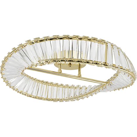 Lámpara De Techo Toolight Swe095-C 50Cm Gold Led (1/5)