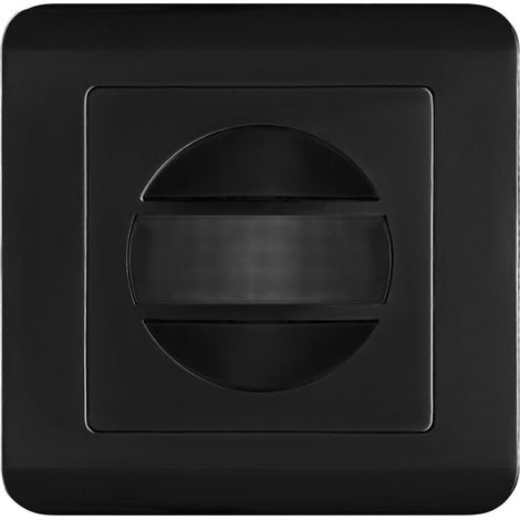 Détecteur de mouvement encastré OR-CR-261/B - Noir - 160° - Économie d'énergie - Automatique