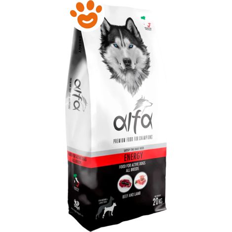 Dagel Alfa Dog Adult All Breed Energy Manzo e Agnello - Sacco 20 Kg -