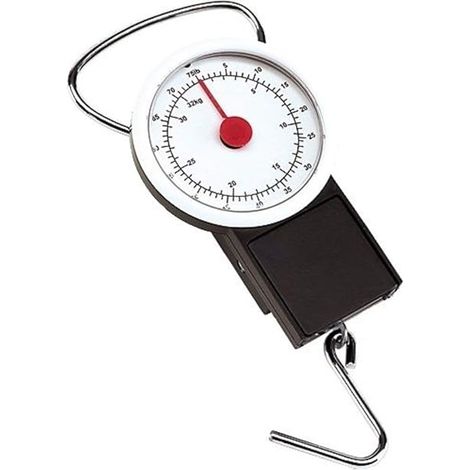 Balance à bagages précise pour peser valises et bagages. Capacité : 32 kg