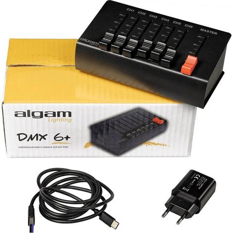 Algam Lighting DMX 6-Kanal-Controller DMX 6+
