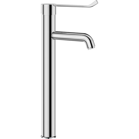 Delabie WT-MBatt. EP bec long fixe H305 L140, levier hygiène