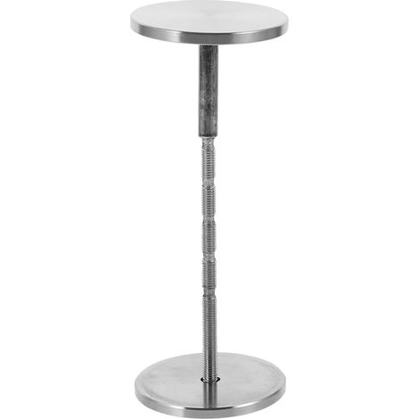 Cache-trou de Porte Rond Protection Effraction et Décoration en Acier Inoxydable Argenté, Plaque de Recouvrement pour Serrure Adapté pour Porte de Sécurité (1/5)
