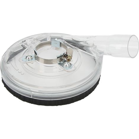 Cache-poussière transparent en PC universel pour meuleuse d'angle, protection anti-poussière de ponçage à sec, kit couvercle adaptatif (1/5)