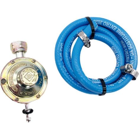 Regolatore di pressione gpl fisso Kit Per Stufa a Gas Infrarossi Tubo da 1,25 mt (1/3)