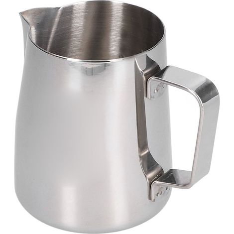 Pichet mousseur à lait 380 ml en acier inoxydable 304 haute durabilité, multifonctionnel (1/5)