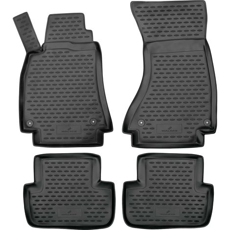 Tapis en caoutchouc XTR pour Audi A4 08/2007 - 09/2016, A4 Avant 11/2007 - 12/2015, A4 Allroad 04/2009 - 05/2016 (1/5)