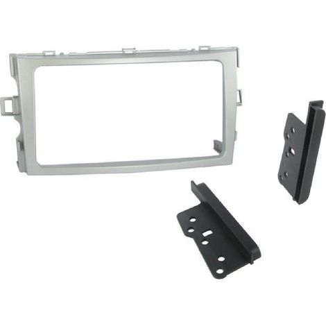 Kit 2DIN compatible avec TOYOTA VERSO 09-18 ARGENT