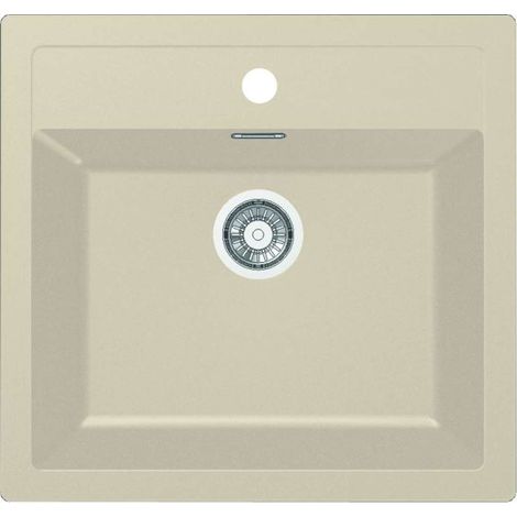 Franke Sirius - Fregadero de tectonite SID 610, 56x53 cm, beige 143.0670.894
