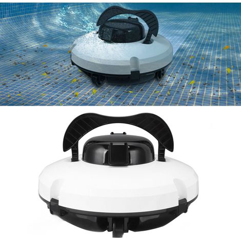 [Poolreinigungsroboter] Autonomer, kabelloser, intelligenter Staubsauger 18650 Weiß ABS 4016 g/8,8 lb 100 m² (1/5)
