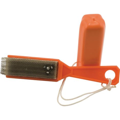 Brosse abrasive pour conducteurs + étui MICHAUD BR450 (1/2)