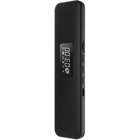 Enceinte Bluetooth à placer sous l'oreiller, boîtier de son à conduction osseuse, barre de son stéréo sans fil rechargeable avec bruit blanc, noire (1/5)
