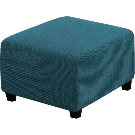Housse de pouf extensible Housse de protection pour pouf Protecteur de pouf Housse de rangement pour pouf Protecteur de meubles Housse de protection Soft Rectangle avec ceinture élastique (1/5)