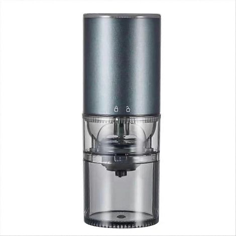 Électrique grain moulin automatique alimentation arrêt USB rechargeable acier inoxydable externe réglable machine à café (1/5)