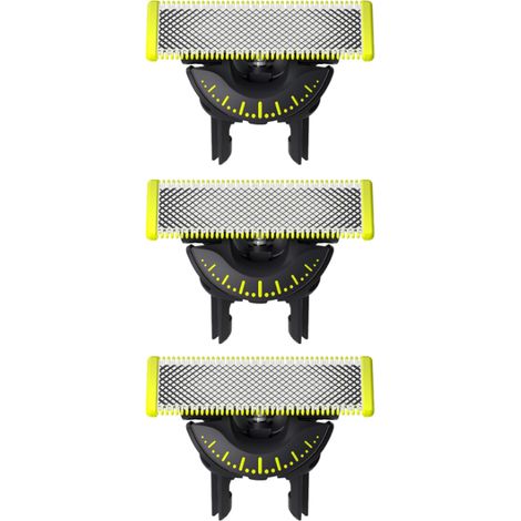 Authentiques lames de rechange, pour rasoir/tondeuse électrique OneBlade, 3x 360 lames, modèle QP430/60 (1/5)