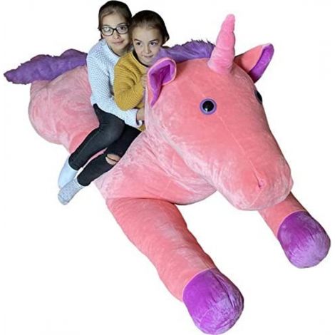 Peluche Géante Licorne - 220 cm (1/5)