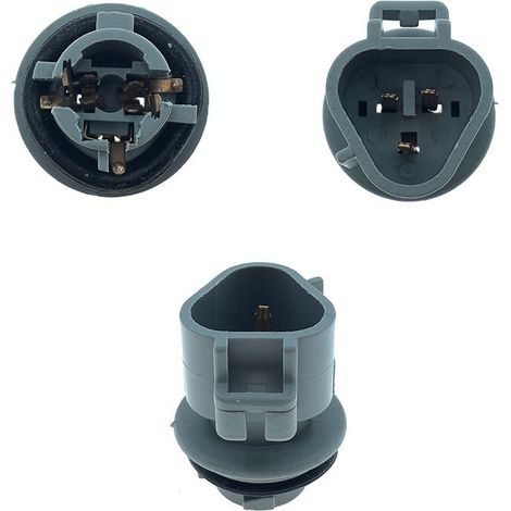 Automotive lamp holder suitable for Toyota Land Cruiser side marker lights, daytime running lights, T10 lamp wires, and side marker light interfaces. (1/5)