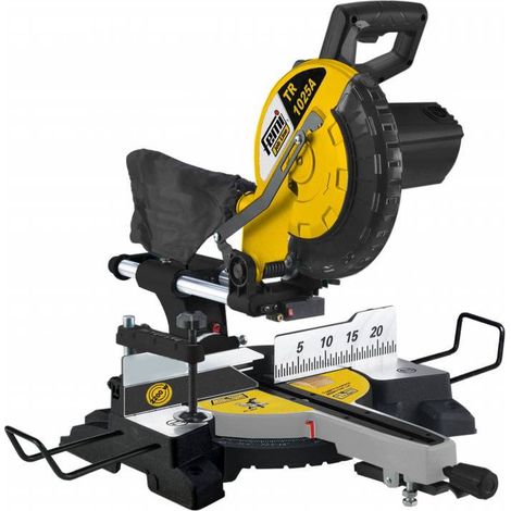 Femi – Scie à onglet radiale 2000W – Capacité de coupe 305x70 mm – Lame 254 mm – Moteur universel – Dispositif laser inclus (1/2)