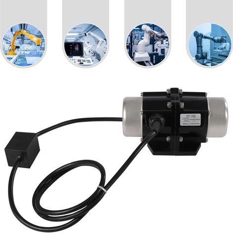 100W Single Phase Concrete Vibrator Motor 220V 3600RPM Aluminum Alloy 1.5M Cable IP65 Rated (1/5)