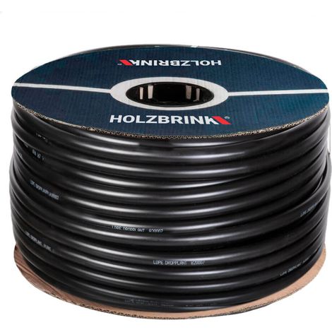 HOLZBRINK Verlegerohr Brauchwasserleitung für Sprenklersysteme, Kunststoff, Durchmesser: 20mm - 3/4 Zoll, Länge: 100m, HWS01-20