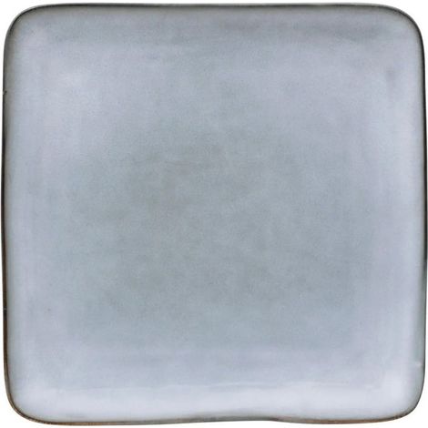 Lot de 6 Assiettes Plates "Océane" 27cm Bleu (1/2)