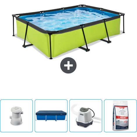 Exit Pool Rechteckig - 300x200x65 cm - 5-teilig SCB53 (1/4)