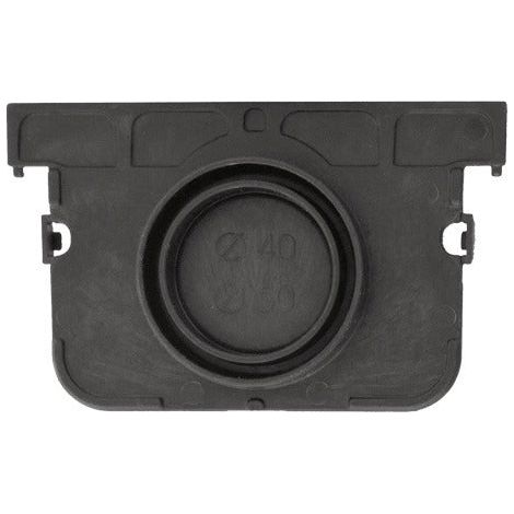 Tappo in polipropilene per canalette di raccoglimento acqua Compact TP10 - 10x100xH5 cm