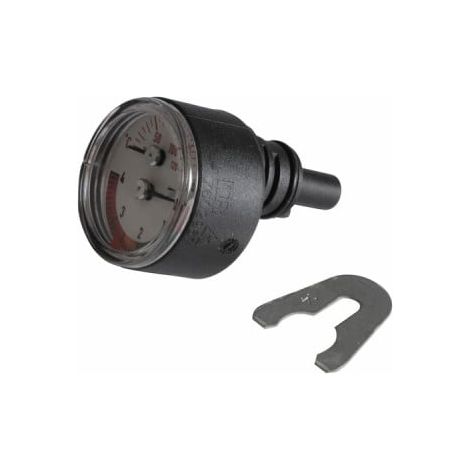De Dietrich – Thermomanomètre pour chaudières mixtes – Mesure pression en bar et température en °C – Jauge chauffage central (1/4)