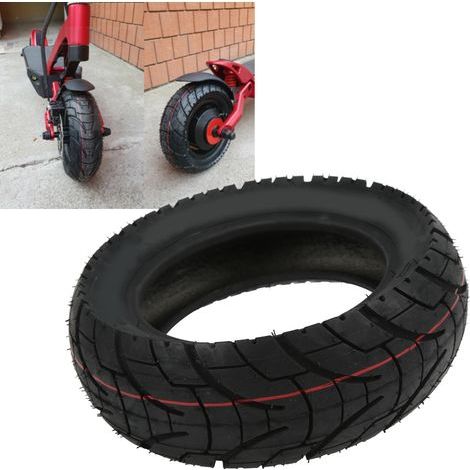 Pneu extérieur tout-terrain 80/65‑6 pour trottinette électrique KUGOO M4 M4PRO, remplacement 10 pouces (1/5)