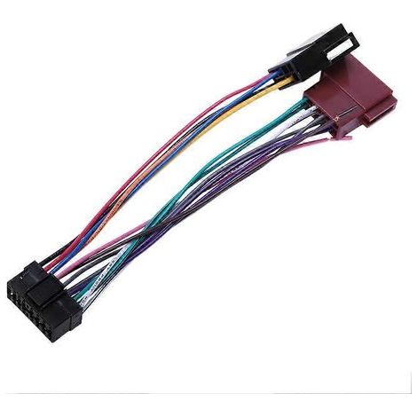 Faisceau de câblage autoradio 16 broches, compatible avec la prise de lecture radio, connecteur adaptateur pour voiture Sksy16-21+ (1/5)