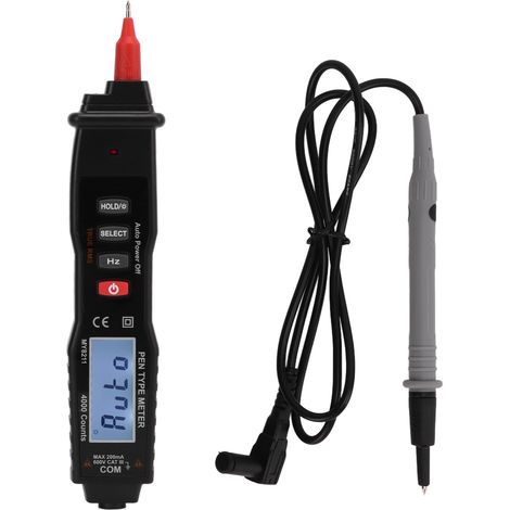 Pince multimètre numérique MY8211 professionnel haute précision, testeur de tension sans contact de type stylo pour usage industriel. (1/5)