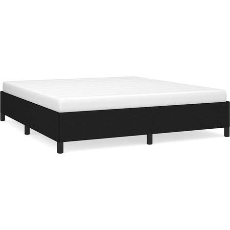 Maison Exclusive - Giroletto senza Materasso Nero 180x200 cm in Tessuto (1/5)